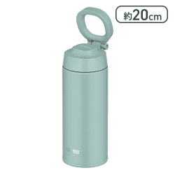 サーモス 水筒 真空断熱ケータイマグ キャリーループ付き 500ml（ミントグリーン）[R]