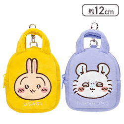 【うさぎ＆モモンガ】ちいかわ てのひらバッグ