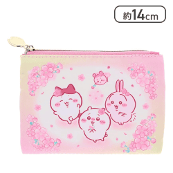 ちいかわ グッズ ミニポーチ ティッシュケース サクラ [R]