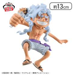 ワンピース メガワールドコレクタブルフィギュア-モンキー・D・ルフィ VS ボルサリーノ-