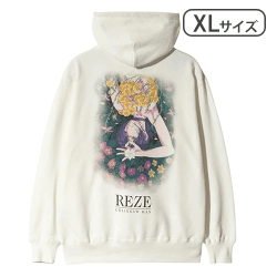 [glamb] Reze Hoodie/レゼフーディ 劇場版『チェンソーマン レゼ篇』CHAINSAWMAN（ホワイト）サイズXL【取り寄せ入荷後次第発送】