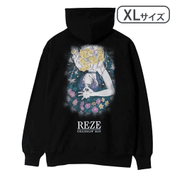 [glamb] Reze Hoodie/レゼフーディ 劇場版『チェンソーマン レゼ篇』CHAINSAWMAN（ブラック）サイズXL【取り寄せ入荷後次第発送】
