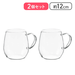 HARIO(ハリオ) ラウンドマグ 2個セット 360ml