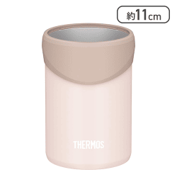 サーモス 保冷缶ホルダー 350ml缶用 2wayタイプ ベージュピンク[R]