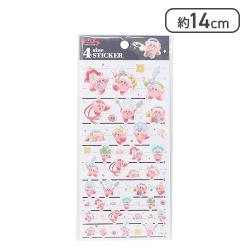 星のカービィ[シールシート]4サイズステッカー 4SIZE STICKER/COPY ABILITY[R]