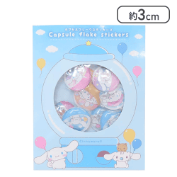サンリオカプセルフレークステッカーズ シナモロール[R]