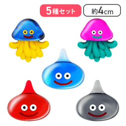 【5種セット】スマイルスライム アクリルクリアマグネット 〜ホイミスライムがあらわれた！〜[R]