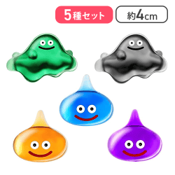 【5種セット】スマイルスライム アクリルクリアマグネット 〜はぐれメタルがあらわれた！〜[R]