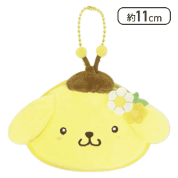 サンリオ ミニフェイスポーチ ちいさないきもの ポムポムプリン みつばち[R]