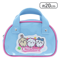 ちいかわ グッズ ペンケース 大容量 エナメルバッグ風[R]