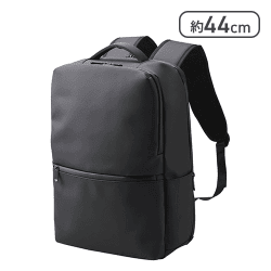 エレコム バックパック リュックサック スクエア 〜15.6インチ 撥水加工 大容量 19L【取り寄せ入荷後次第発送】