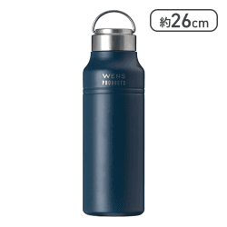 アトラス ステンレス マグボトル WENS ウェンズ 1000ml(ネイビー）[R]