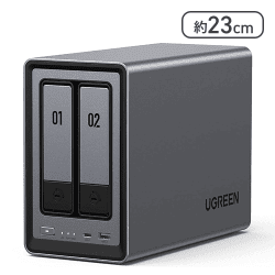 UGREEN NASync DXP2800 2ベイデスクトップnasキット【取り寄せ入荷後次第発送】