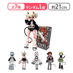 【ランダム1種】ブラインドボックスniannyyhouse BJD フィギュア デビルホーンシリーズ 1/8スケール【取り寄せ入荷次第発送】