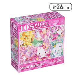 ビバリー 108ピース ジグソーパズル サンリオフローラリウムお花に囲まれて[R]