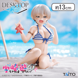 宇崎ちゃんは遊びたい！ω Desktop Cute フィギュア 宇崎花〜浜辺で水着ver.〜