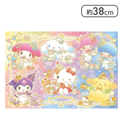 ビバリー 150ラージ ジグソーパズル サンリオキャラクターズ キラキラおやつタイム[R]