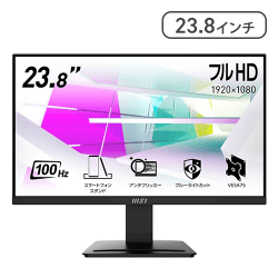 MSI ビジネスモニター PRO MP2412 薄型 VAパネル【取り寄せ入荷後直接発送】