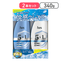 h&s 5in1 シャンプー&コンディショナーセット 340g+340g [R]