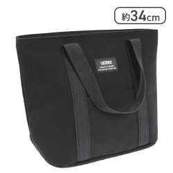 サーモス 保冷ランチバッグ 7L スモークブラック[R]