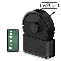 ルンバ（Roomba）Mini Slim 掃除機＆床拭きロボット + SlimCharge? 充電スタンド（KURO）【取り寄せ入荷後次第発送】