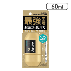 GATSBY Xプレミアムタイプデオドラントロールオン ハーブ&ムスクの香り60ml[R]