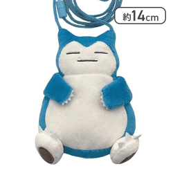 ポケモン ヌイグルミネックポーチ カビゴン サイズ[R]