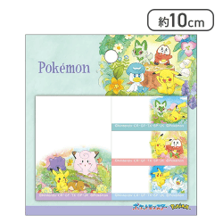 ポケットモンスター ふせん フルカラー 4柄 30枚[R]