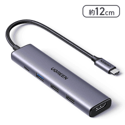 UGREEN Revodok 105 USB C ハブ 5-IN-1 HDMI 出力USB[R]