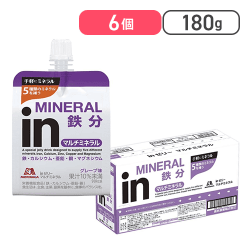 inゼリー マルチミネラル 180g ×6個[R]