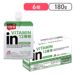 inゼリー マルチビタミン 180g ×6個[R]