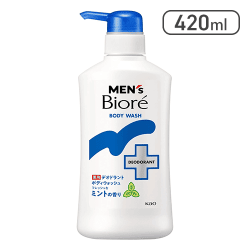 メンズビオレ 薬用デオドラントボディウォッシュ フレッシュなミントの香り 本体 420ml[R]