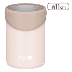 サーモス 保冷缶ホルダー 350ml缶用 2wayタイプ ベージュピンク[R]