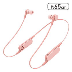 エレコム Bluetooth ブルートゥース イヤホン ワイヤレス bund(シェルピンク）[R]