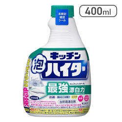 KAO キッチン泡ハイター つけかえ用 400ml[R]