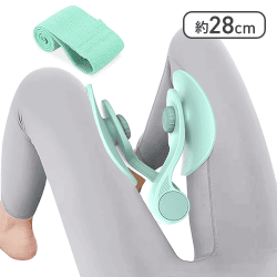 骨盤底筋 内転筋 トレーニング器具（薄緑）【取り寄せ入荷後次第発送】
