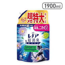 【大容量】レノア 超消臭 柔軟剤 スポーツフレッシュシトラスの香り1900mL[R]