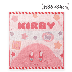 星のカービィ ふんわりカービィ ハンドタオル[R]