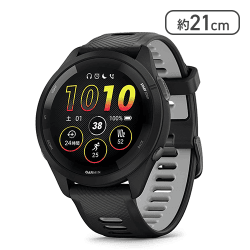 GARMIN(ガーミン)GPSランニングウォッチ Forerunner 265 Music（ブラック）【取り寄せ入荷後次第発送】