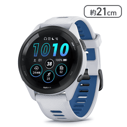 GARMIN(ガーミン)GPSランニングウォッチ Forerunner 265 Music（ホワイト）【取り寄せ入荷後次第発送】