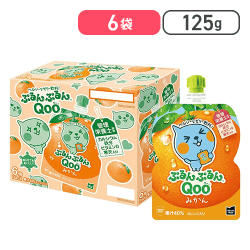 コカ・コーラ ミニッツ メイド ぷるんぷるんQoo みかん 125g×6袋[R]