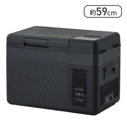 [山善] ポータブル冷蔵庫 冷凍庫 25L コンプレッサー式 (AC/DC 2WAY電源) 車載冷蔵庫【取り寄せ入荷後次第発送】