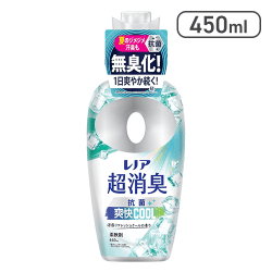 レノア 超消臭 柔軟剤 爽快クール 涼感リフレッシュクールの香り 450mL[R]