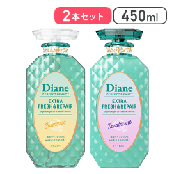 Diane(ダイアン) シャンプー&トリートメントパーフェクトビューティー エクストラフレッシュ&リペア 450ml[R]