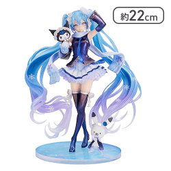 キャラクター・ボーカル・シリーズ01 初音ミク 雪ミク×クロミ 1/7スケール【取り寄せ入荷後次第発送】