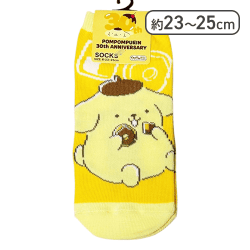 【23～25cm】サンリオ ポムポムプリン キャラクターソックス[R]