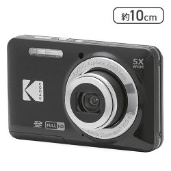 KODAK (コダック) PIXPRO 使いやすい ズーム FZ55-BK 16MP【取り寄せ入荷後次第発送】