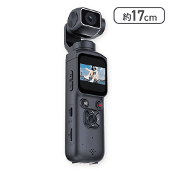 AiMike アクションカメラ ポケットサイズ 4K(ブラック)【取り寄せ入荷後次第発送】