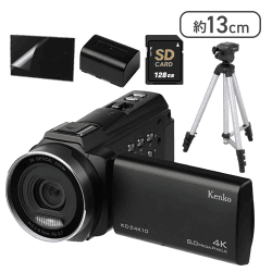 ケンコー ビデオカメラ 4K 4K KC-Z4K10【取り寄せ入荷後次第発送】