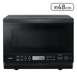 TOSHIBA 石窯ドーム スチームオーブンレンジ ER-D70A ブラック【取り寄せ入荷後直接発送】